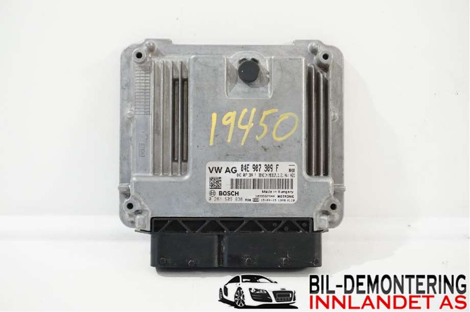 Styreenhet motor til Audi A3 2012-2016 (Type III, Fase 1)  (AUDI|04E 906 023 F||04E 907 309 F)