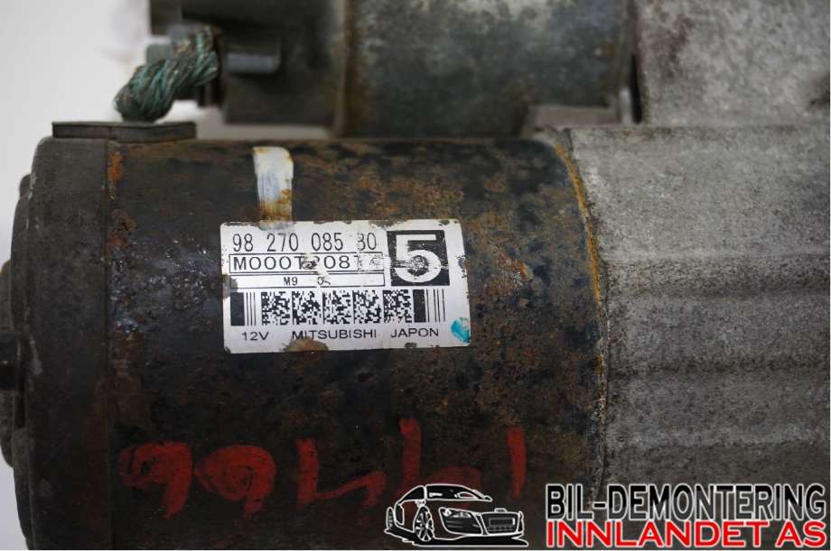 Starter diesel til Toyota Proace 2016-->> (Type II)  (|98 270 085 80)