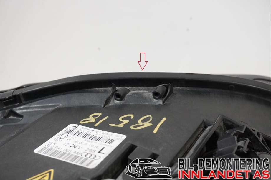 Frontlykt venstre halogen til Audi A4 2004-2008 (Type III) (B7) (B7) (AUDI|8E0 941 029 AS||8E0 941 003 AM)