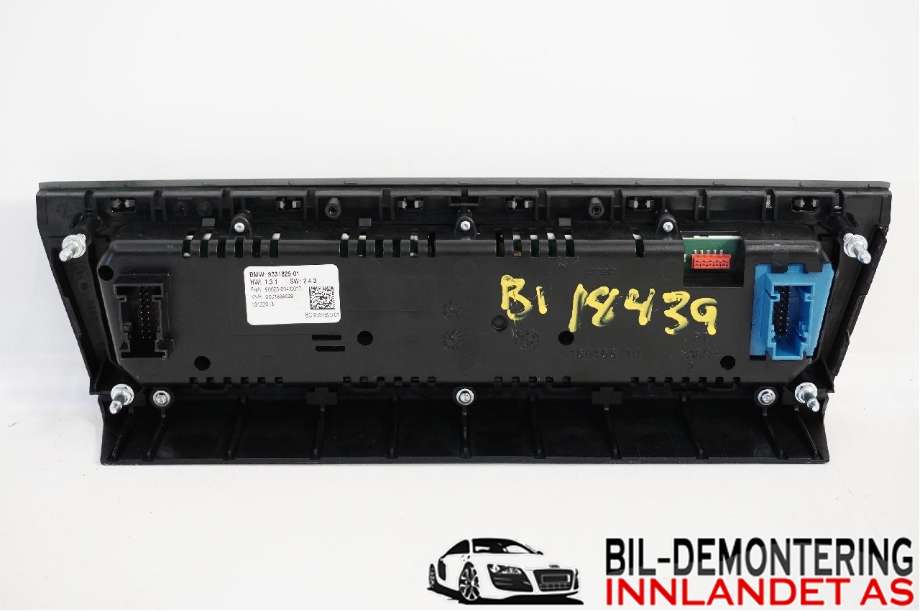 Varmeapparat betjening til BMW 5-Serie 2010-2017 (F10/F11) (F10/F11) (BMW|61 31 9 328 425||9331829-01)