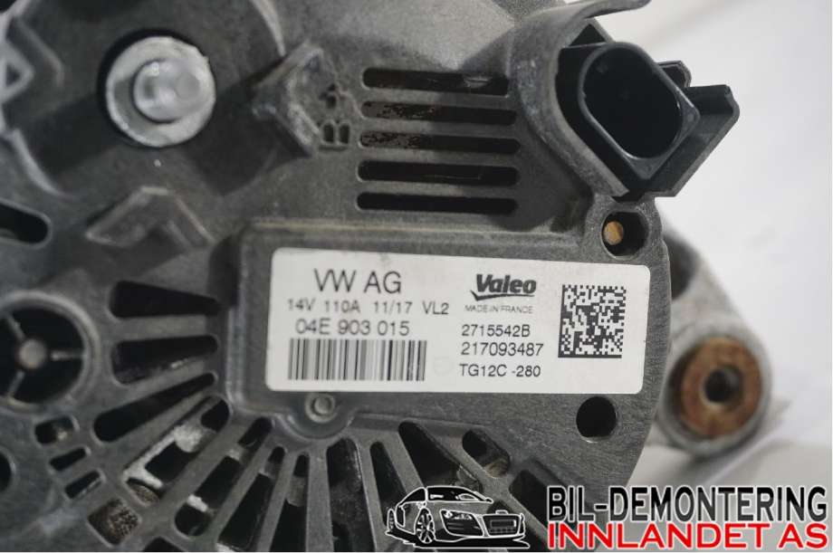 Dynamo til Škoda Fabia 2014-2021 (Type III) (SKODA|04E 903 021 N|)