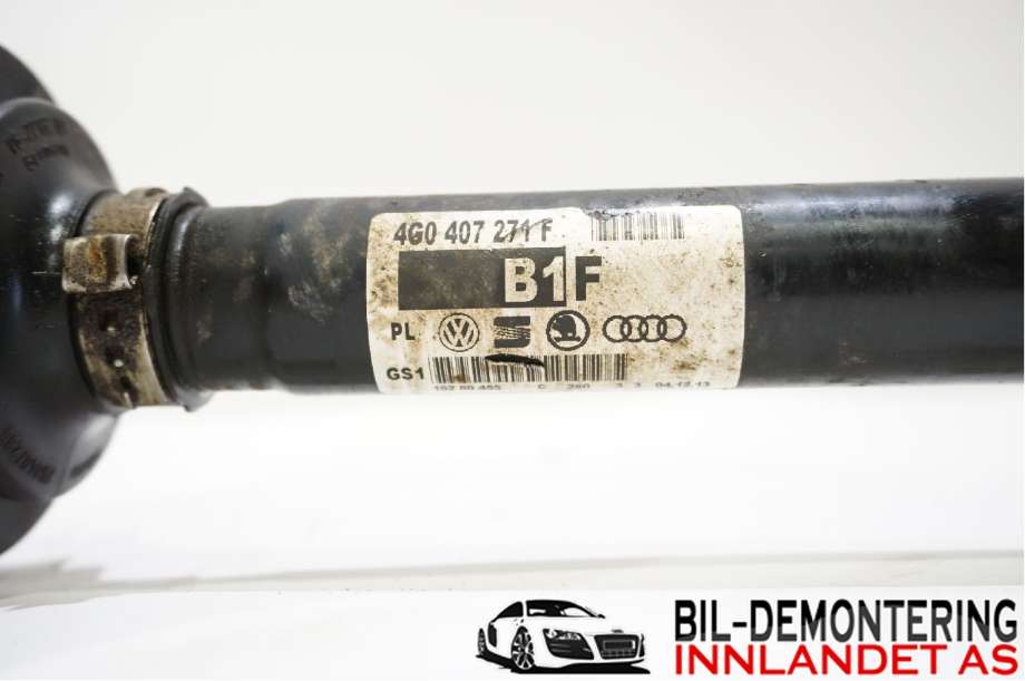 Drivaksel venstre foran til Audi Q5 2012-2017 (Type I, Fase 2)  (AUDI|4G0 407 271 F||4G0407271F)