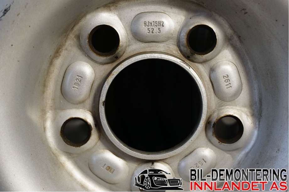 Felgsett stål til Ford Transit Connect 2009-2013 (Type I, Fase 2) (5X108|4MM;NAV 63|15X6" ET 52;5)