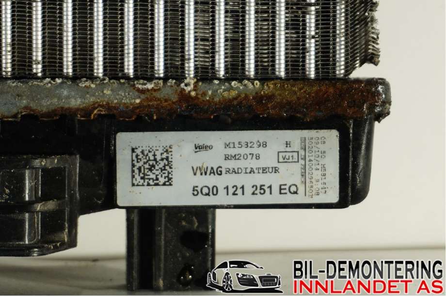Radiator (automat gir) til Audi A3 2012-2016 (Type III, Fase 1)  (AUDI|5Q0 121 251 ES||5Q0121251EQ)