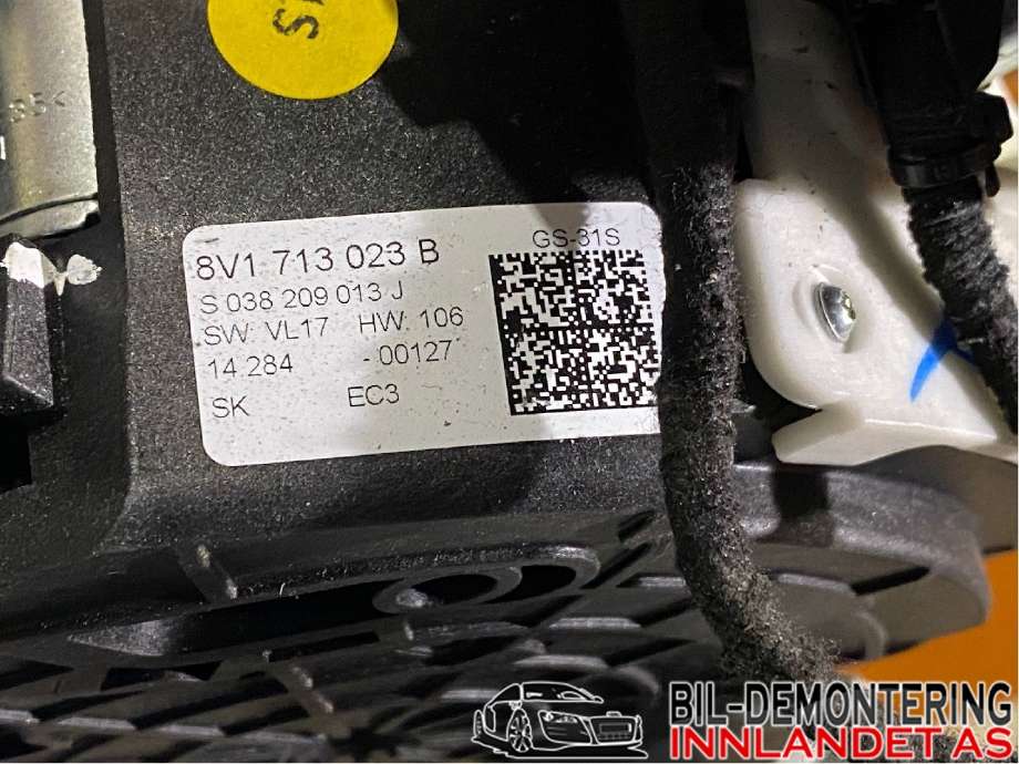 Girstang/girvelger automat til Audi A3 2012-2016 (Type III, Fase 1) (AUDI|8V1 713 023 B|)
