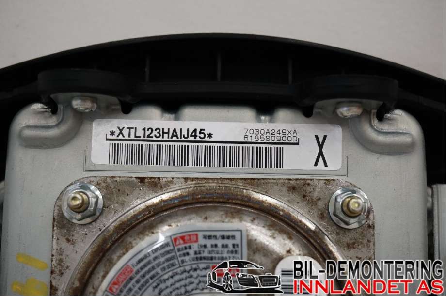 Airbag rattpute til Mitsubishi ASX 2010-2019 (MITSUBISHI|7030A606XA||XTL123HAIJ45)