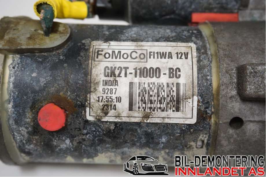 Starter diesel til Ford Transit Custom 2013-2023 (Type I)  (FORD|GK2T-11000-BD|2529636|GK2T-11000-BC)
