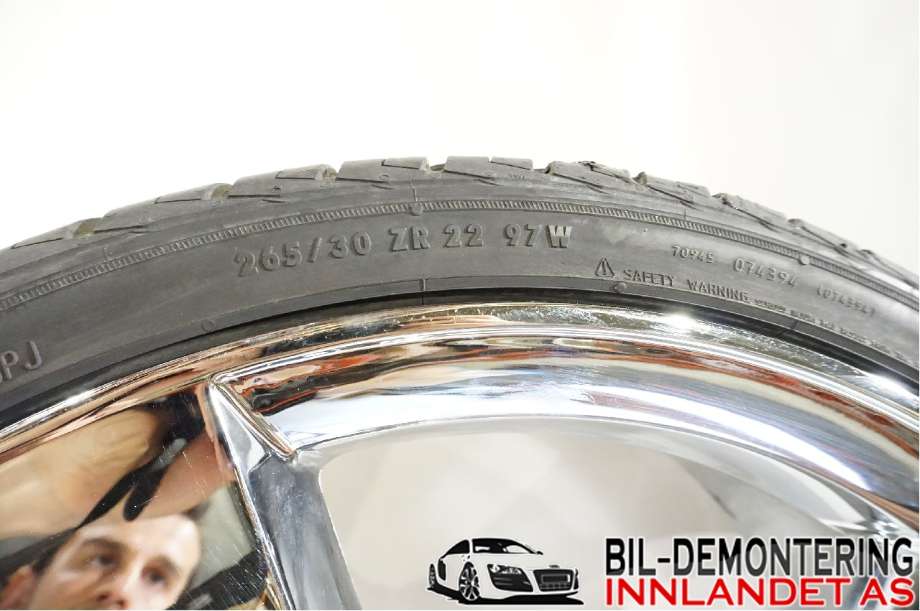 Felg aluminium til Chevrolet Camaro 1967-->>  (CHEVROLET CAMORO RS|22X9J|265/30ZR22|ET 40)