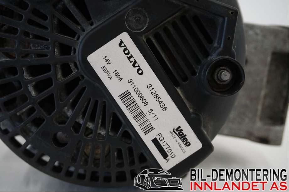 Dynamo til Volvo V60 2010-2013 (Type I, Fase 1) (VOLVO|36002013||31285436)