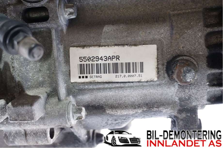 Girkasse manuell 6-trinn til BMW 3-Serie 2005-2011 (E90/E91/E92/E93) (E90/E91/E92/E93) (BMW|23 00 8 607 323|GS6-17DG BG8|)