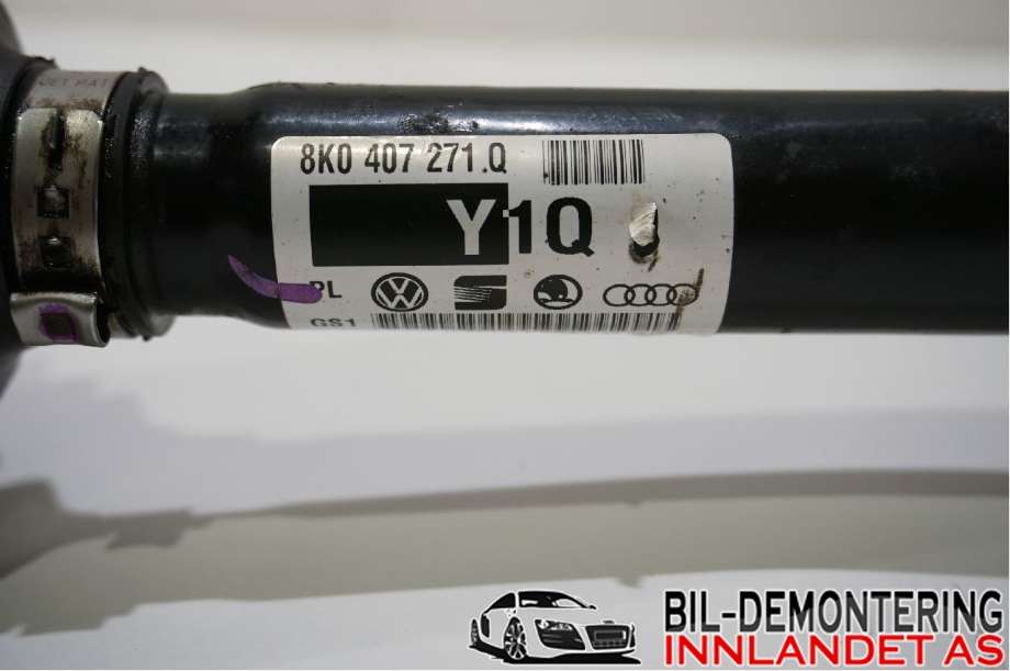 Drivaksel venstre foran til Audi A5 2007-2016 (Type I) (AUDI|8K0 407 451 DX||8K0407271Q)