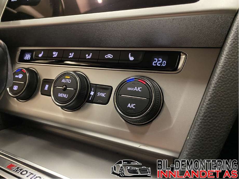 Varmeapparat betjening til VW Passat 2015-2019 (Fase 1) (B8) (B8) (VOLKSWAGEN|5G0 907 044 EC|)