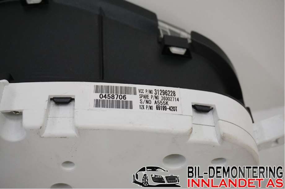 Instrumentpanel til Volvo V50 2007-2012 (Fase 2)  (VOLVO|36002714||31296228)