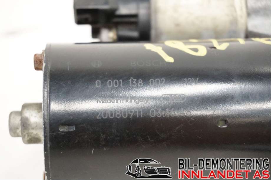 Starter til BMW 3-Serie 2005-2011 (E90/E91/E92/E93) (E90/E91/E92/E93) (BMW|12 41 7 638 194|12 41 2 354 701|0 001 138 002)