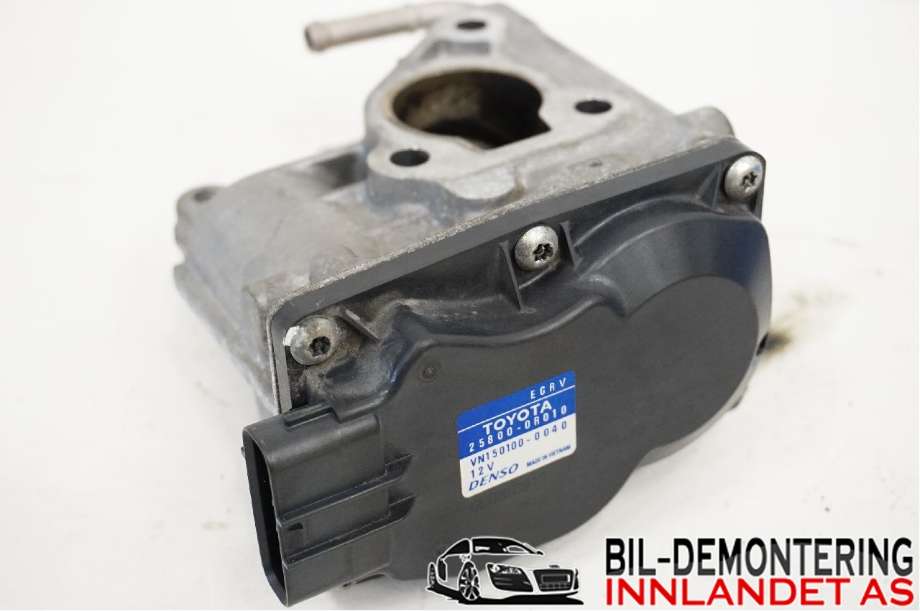 EGR-ventil til Toyota Avensis 2009-2015 (Type III, Fase 1)  (TOYOTA|258000R010|)
