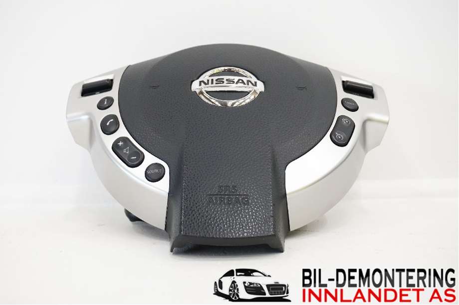 Airbag rattpute til Nissan Qashqai 2010-2014 (Type I, Fase 2)  (NISSAN|98510BR26D||98510 BR26D)