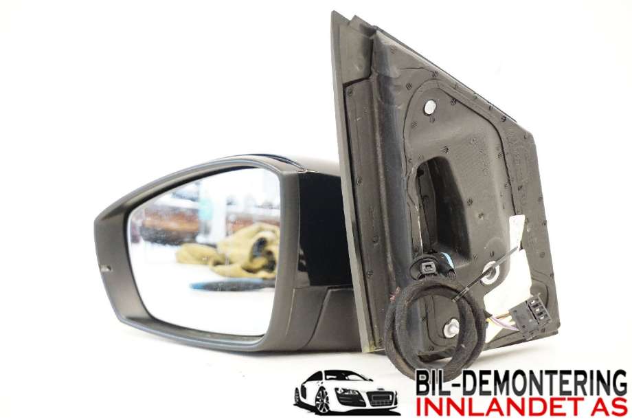 Speil venstre til VW Polo 2009-2014 (Type V, Fase 1) (VOLKSWAGEN|6R1 857 507 M||6R1 857 501)