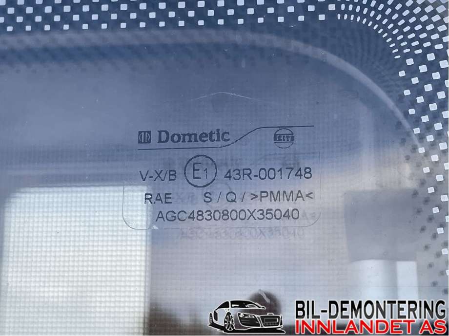 Camping, vindu til Annet Campingvogn Fendt 1970-->>  (FENDT 620 TOPAS|94 X 46|DOMETIC|43R-001748)