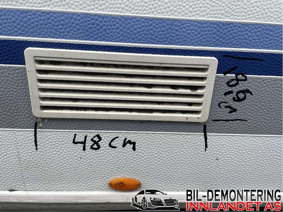 Camping, ventil tak/side til Annet Campingvogn Hobby, 1967-->> (HOBBY EXCLUSIVE|)