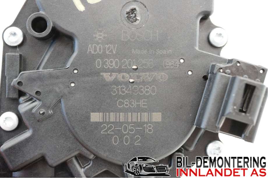 Viskermotor bakrute til Volvo V90 / V90 CC / S90 2016-->> (VOLVO|31349380|)
