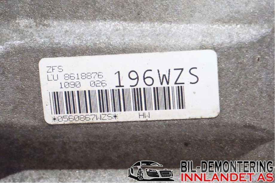 Girkasse automat til BMW 3-Serie 2012-2018 (F30/F31/F34) (F30/F31/F34) (BMW|24 00 9 487 559|GA8HP45X - Z45|)