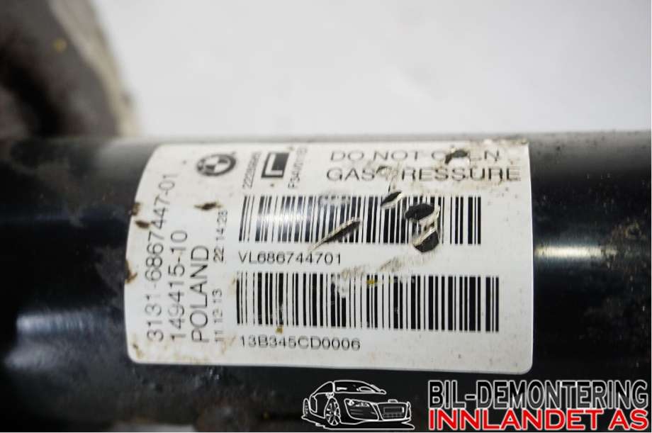 Fjærbein venstre foran til BMW 3-Serie 2012-2018 (F30/F31/F34) (F30/F31/F34) (BMW|31 31 6 873 779||3131-6867447-01)