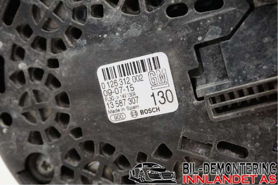 Dynamo til Opel Corsa E 2015-2019 (95523614|0126312002|13587307)