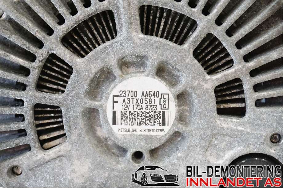 Dynamo til Subaru Forester 2008-2013 (Type III)  (SUBARU|23700AA640||23700 AA640)