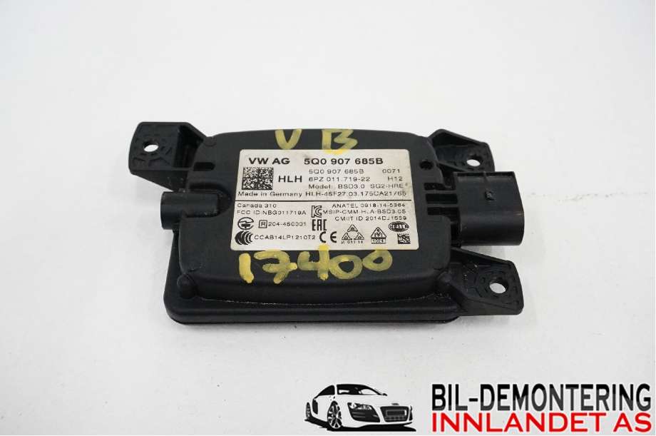 Sensor radar til VW e-Golf 2017-2020 (Fase 2)  (VOLKSWAGEN|5Q0 907 685 B|)