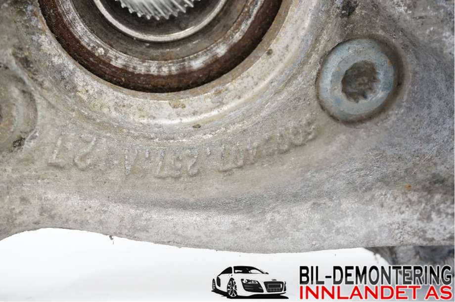 Hjulspindel venstre foran til Audi A3 2012-2016 (Type III, Fase 1)  (AUDI|5Q0 407 253 A||5Q0 407 257 A)