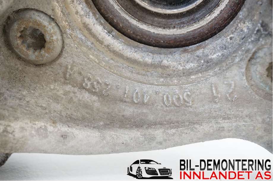 Hjulspindel høyre foran til Audi A3 2012-2016 (Type III, Fase 1)  (AUDI|5Q0 407 254 A||5Q0 407 258 A)