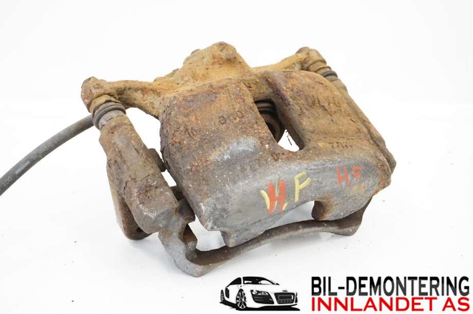 Bremsecaliper høyre foran til Audi A3 2012-2016 (Type III, Fase 1)  (AUDI|8V0 615 124 A|8V0 615 124 D|)