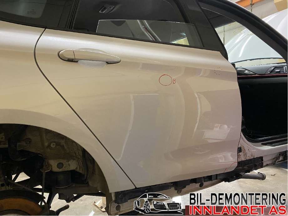 Dør høyre bak til BMW 3-Serie 2012-2018 (F30/F31/F34) (F30/F31/F34) (BMW|41 00 7 347 714|41 00 9 631 846|)