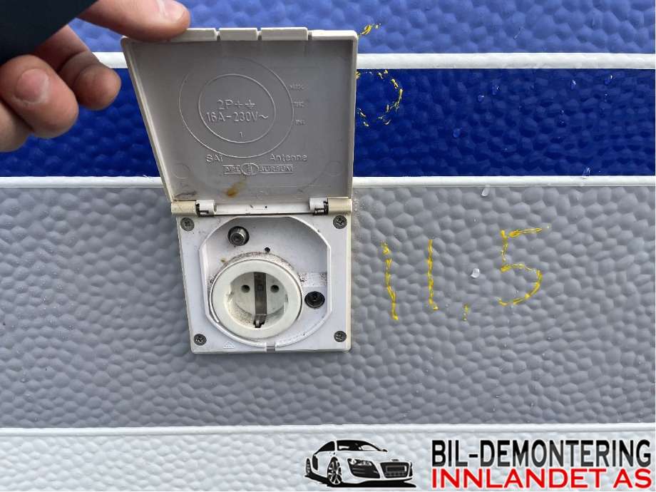 Camping, øvrig 230-volt til Annet Campingvogn Hobby 1967-->> (Hobby 650 EXCLUSIVE KMFe|)