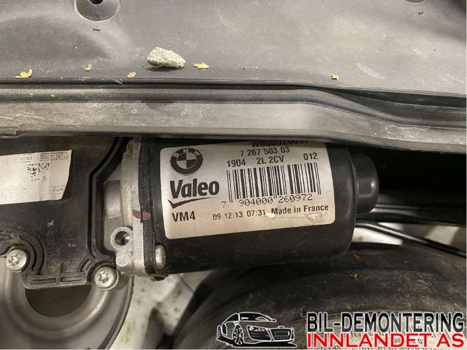 Viskermotor frontrute til BMW 3-Serie 2012-2018 (F30/F31/F34) (F30/F31/F34) (BMW|61 61 7 260 488||7 267 503 03)