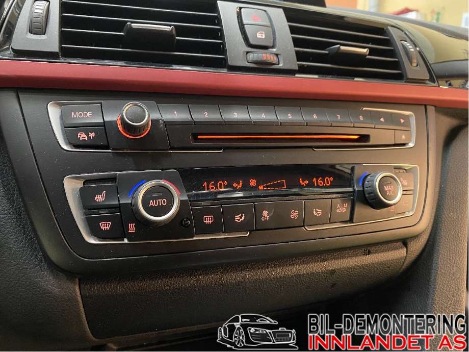 Varmeapparat betjening til BMW 3-Serie 2012-2018 (F30/F31/F34) (F30/F31/F34) (BMW|64 11 9 287 341|)