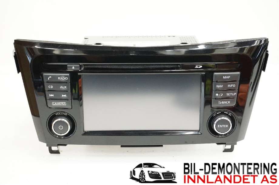 Bilstereo til Nissan Qashqai, 2014-2021 (Type II)  (NISSAN|259154ET3A)