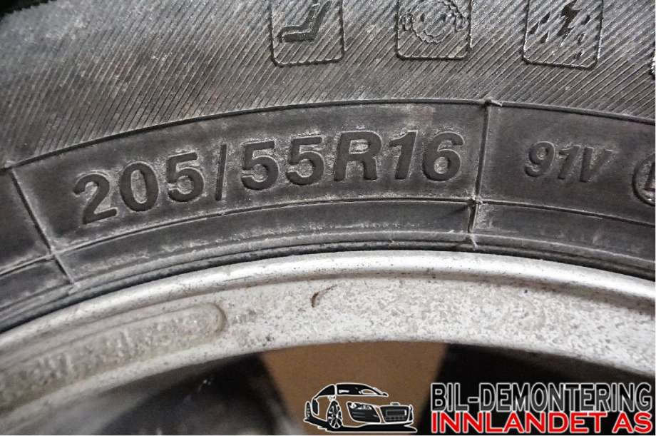 Hjulsett aluminium sommer til Citroën C4 2004-2011 (Type I)  (CITROEN||S17-02 RADICALE)
