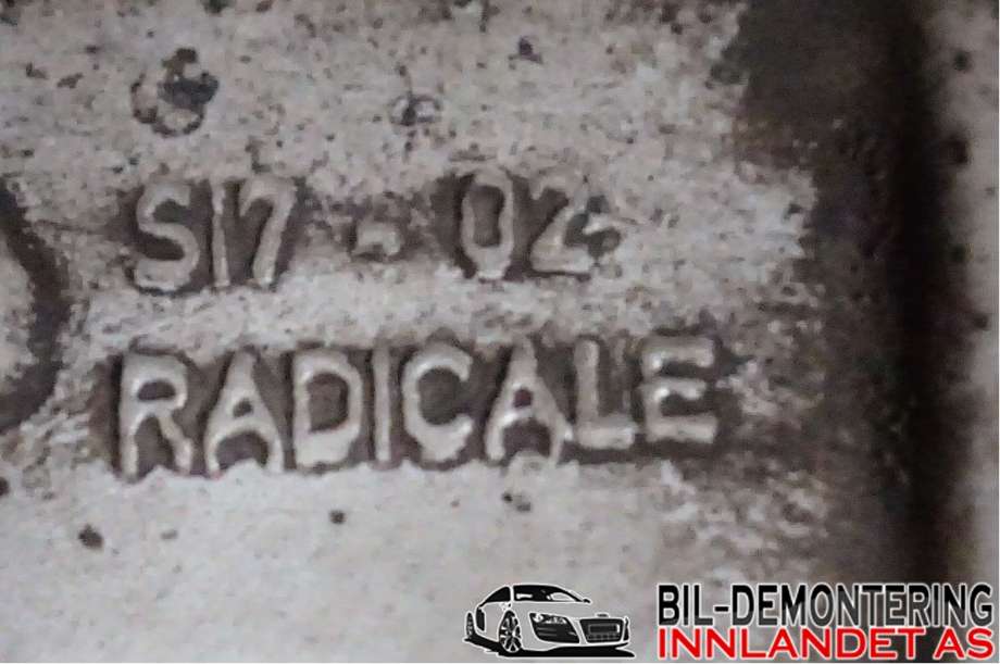 Hjulsett aluminium sommer til Citroën C4 2004-2011 (Type I)  (CITROEN||S17-02 RADICALE)
