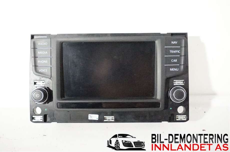 Bilstereo til VW Passat, 2015-2019 (Fase 1) (B8) (B8) (VOLKSWAGEN|3G0 919 605 D)