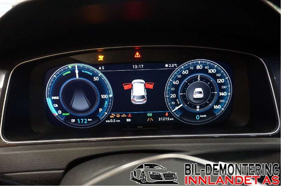 Instrumentpanel til VW e-Golf 2017-2020 (Fase 2)  (VOLKSWAGEN|5G1 920 795 B|)