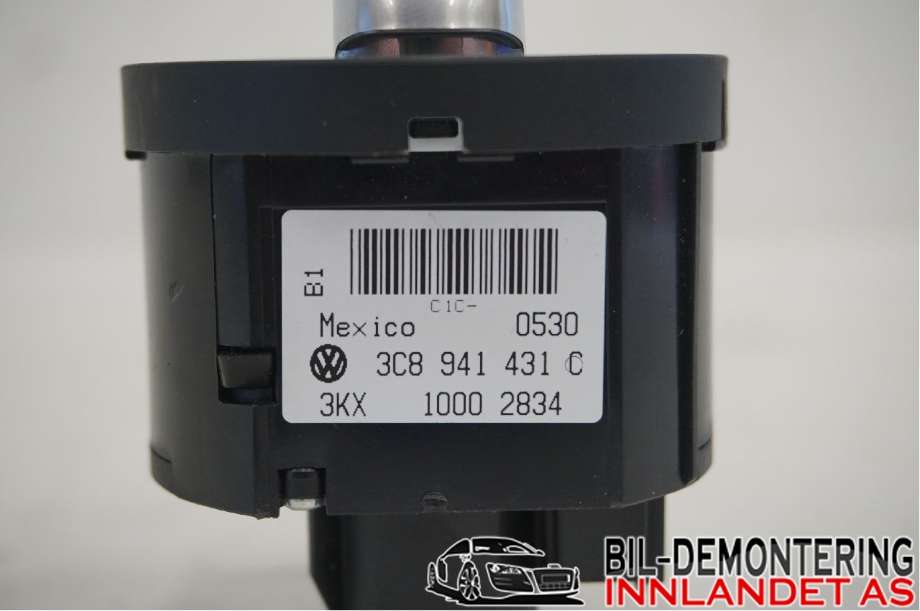 Bryter lys til VW Golf VI 2008-2012  (VOLKSWAGEN|3C8 941 431 C||3C8941431C)