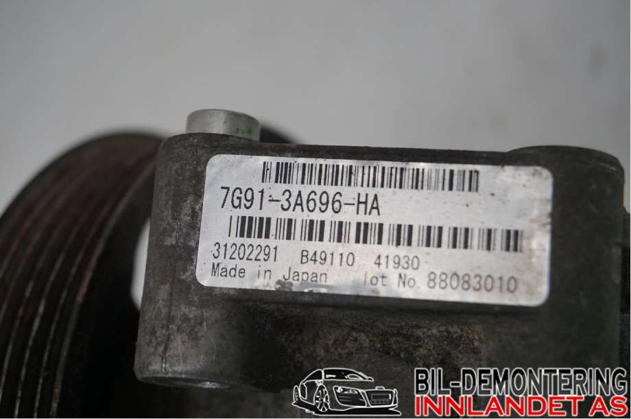 Servo pumpe mekanisk til Volvo V70 2007-2013 (Type III, Fase 1)  (36001213|7G91-3A696-HA|)