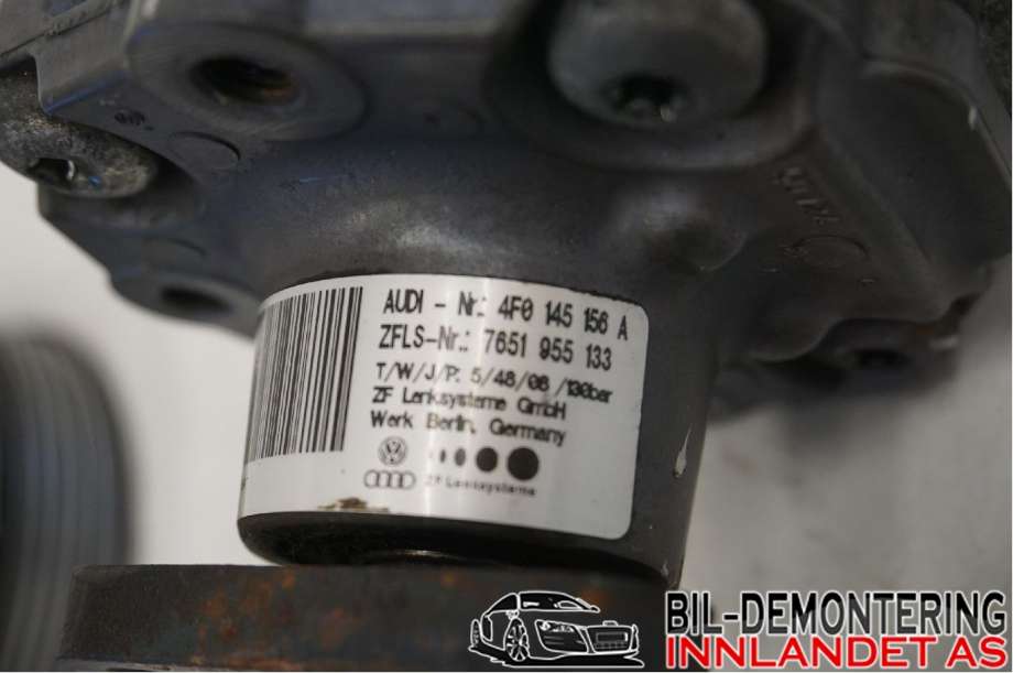 Servo pumpe mekanisk til Audi A6 2008-2011 (Type III, Fase 2) (C6) (C6) (4F0 145 156 J||4F0 145 156 A)