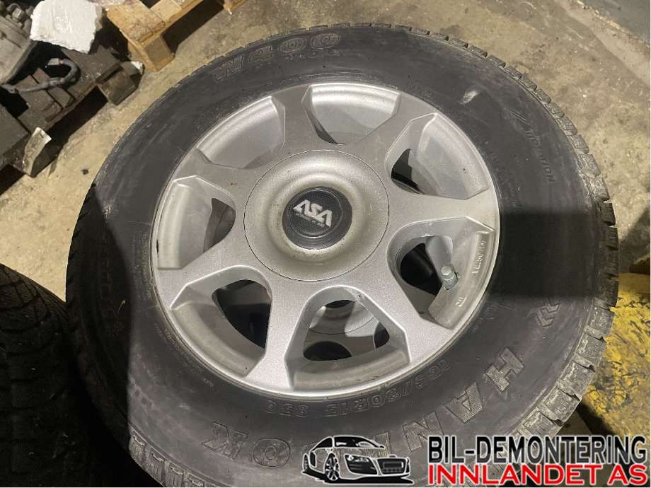 Felgsett aluminium til Annet Campingvogn Øvrige 0-->> (BJØLSETH 680M|5JX13|165/80R13|HANOOK)