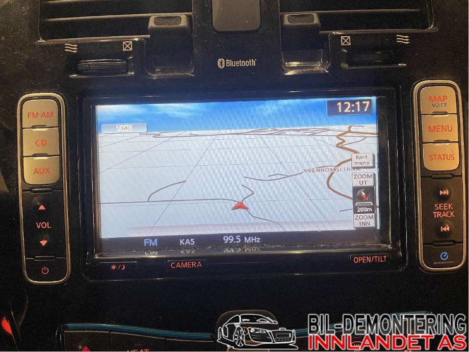 Bilstereo til Nissan Leaf 2011-2017 (Type I) (NISSAN|259153NL5B|)