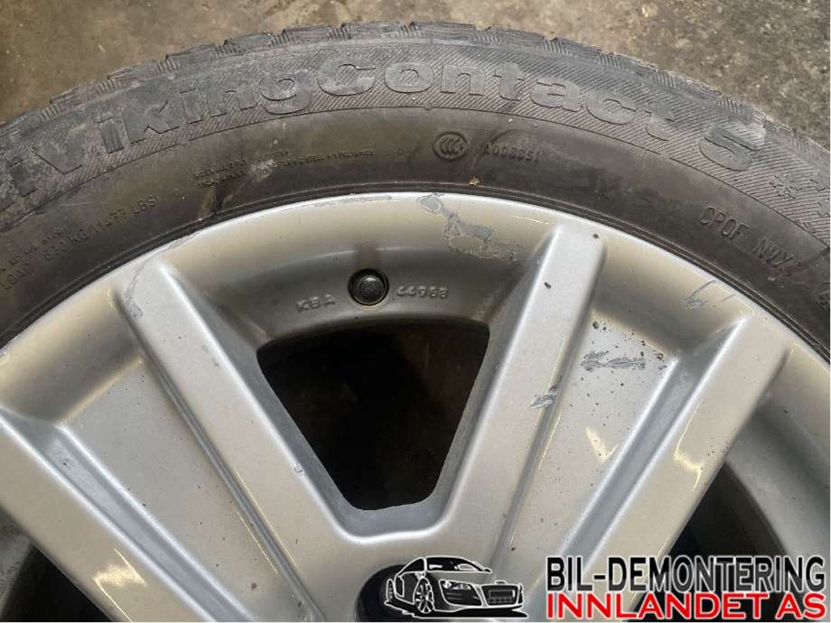 Felgsett aluminium til Nissan Leaf 2011-2017 (Type I)  (NISSAN|61/2JX16H2|205/55R16|CONTINENTAL)