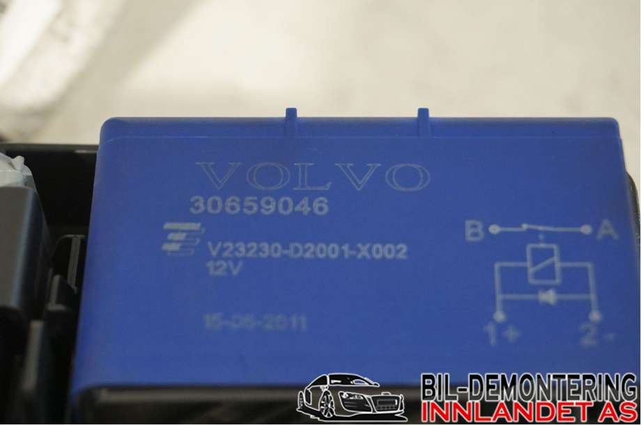 Sikringsboks til Volvo XC60 2008-2013 (Type I, Fase 1) (VOLVO|30659092|30659046|31337182 LHD)