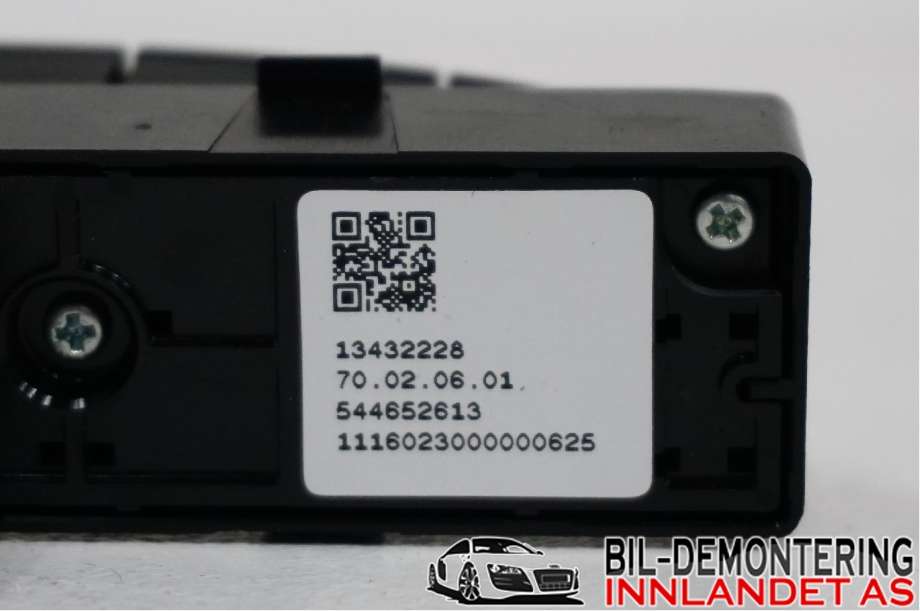 Bryter diverse til Opel Astra K 2015-->>  (OPEL|39028754||13432228)