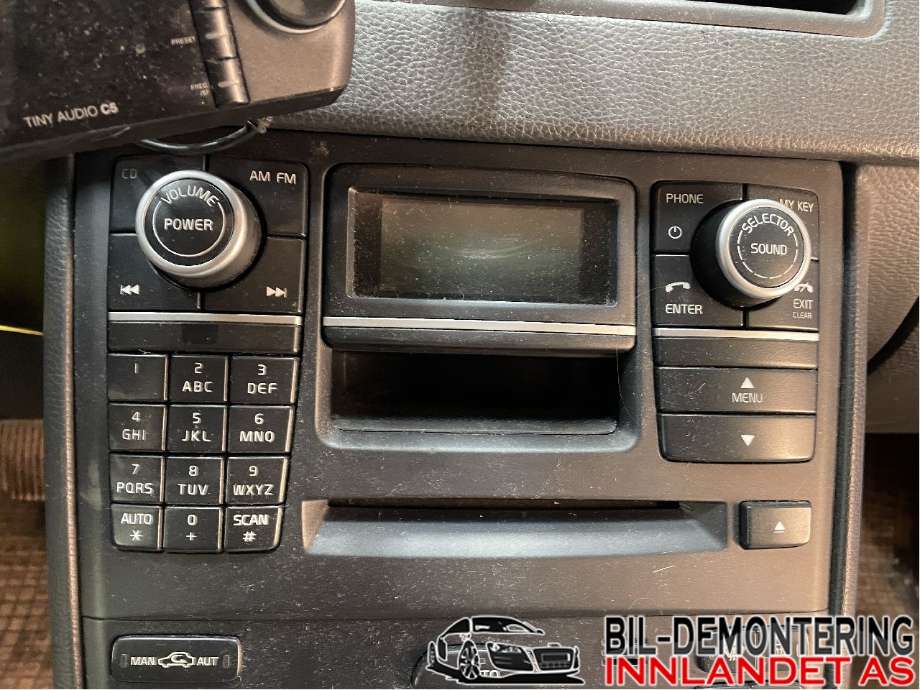 Bilstereo til Volvo XC90, 2007-2014 (Type I, Fase 2)  (VOLVO|31300029)